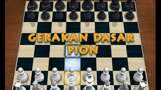 3 Cara Bermain Catur Gerakan Dasar Pion [upl. by Zanze420]