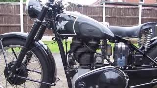 1949 Matchless G80 Walkaround [upl. by Ystap]