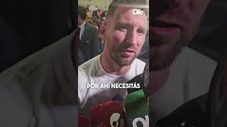 ¡El análisis de messi sobre la victoria de Argentina [upl. by Andree]