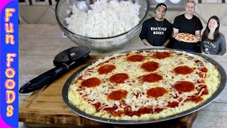 Rice Crusted Pizza  How to Make Pizza with a Rice Crust featuring Slice n Rice [upl. by Akibma]