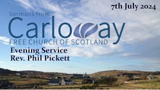 Faith On Trial Acts 4122 Rev Phil Pickett 07072024 Evening Service [upl. by Ainiger]