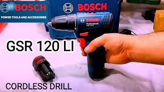 BOSCH GSR 120 LI boschprofessional boschtoolscordlessdrill [upl. by Thibault152]