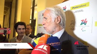 Olimpiadi 2026 Malagò Coni “Poste Italiane partner ideale per gestione logista [upl. by Riatsala]