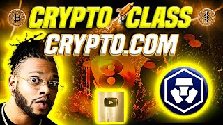 🔥 CRYPTO CLASS CRYPTOCOM  FREE APPLE OR SAMSUNG GEAR WITH CRYPTOCOM VISA CARD  PRICE ALERTS [upl. by Ytirahc199]