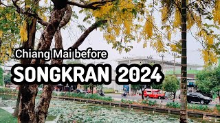 Chiang Mai Songkran 2024 is READY Lets Show You Around [upl. by Naujet]