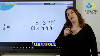 Convert Fractions to Decimals [upl. by Nirrat521]