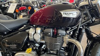 2024 Triumph Bonneville Speedmaster Stealth Edition [upl. by Drobman]