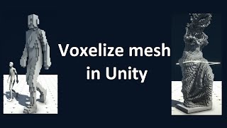 Voxelize mesh in Unity [upl. by Garry165]