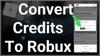 How To Convert Roblox Credit To Robux [upl. by Raycher525]