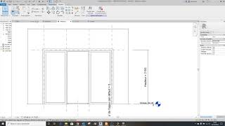 Créer une famille de porte fenêtre sur REVIT [upl. by Nodnil52]