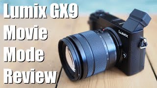 Panasonic Lumix GX9 4k movie mode review [upl. by Ace799]