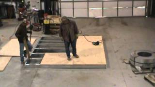 Shed floor sheeting assembly [upl. by Yeldahc402]