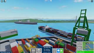 Shipping Lanes  Panamax Container Ship  Review [upl. by Hilleary194]