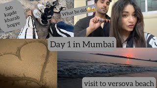 Visit to Versova beach Day 1 in mumbai [upl. by Deborah]