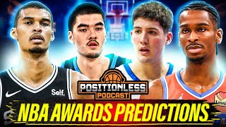 Predicting NBA Awards  Positionless Podcast Ep 7 [upl. by Nosnarb]