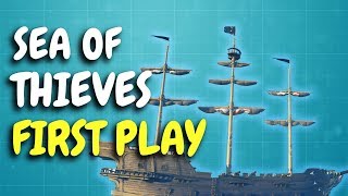 Sea of Thieves Funny Gameplay  First Play w CDNThe3rd amp Dakotaz [upl. by Irreg754]