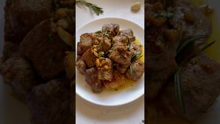 Garlic Butter Steak Bites EASY [upl. by Nylyahs]