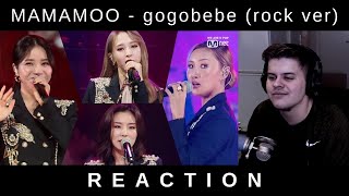 MAMAMOO  gogobebe rock version Reaction [upl. by Weisler]