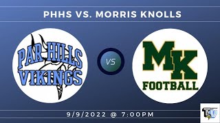 Parsippany Hills vs Morris Knolls High Varsity Mens Football [upl. by Lairea]