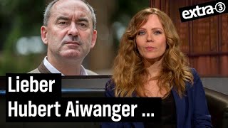 Sarah Bosetti antwortet Hubert Aiwanger  extra 3  NDR [upl. by Dehsar]