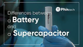 Differences between a battery and a supercapacitor [upl. by Vilhelmina]