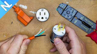 How to Build a new upgraded plug for an extension cord [upl. by Gairc905]