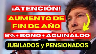 🛑 ATENCIÓN❗ GRAN AGUINALDO ➕ MEGA BONO de 💲200000 para DICIEMBRE 👉 JUBILADOS y PENSIONADOS de ANSES [upl. by Eadahs]