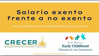 Salario exento frente a no exento [upl. by Ashia]