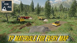 FS22 🚧 Construction Materials For Every Map  🚧 Farming Simulator 22 Mods [upl. by Etnuahs]