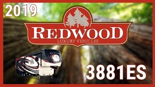 2019 Redwood 3881ES 5th Wheel For Sale Terry Town RV [upl. by Magdau931]