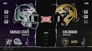 Kansas State at Colorado [upl. by Enerual653]