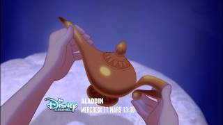 Aladdin  Mercredi 11 mars à 13h30 sur Disney Channel [upl. by Leirud]