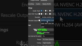 What Encoder should you use for Streaming amp Recording OBS Studio [upl. by Onairda]