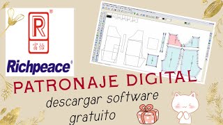 descargar programa para patronaje digitalRECHPEACE versión 8 [upl. by Hutchings29]