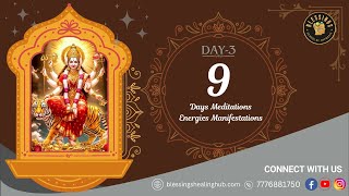 🌺🙏🔱 NAVRATRI DAY3  CHANDRAGHANTA MATA  माँ चंद्रघंटा  9 DAYS  9 DEVI MAA  9 MEDITATION 🔱🙏🌺 [upl. by Aeli253]