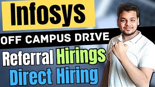 Infosys Hiring Freshers  OFF Campus Drive For 2024  2023  2022 Batch Hiring Latest 2024 Batch [upl. by Winthorpe427]