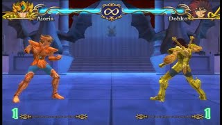 Saint Seiya  Leo Aioria V2 Vs Libra Dohko [upl. by Nalyorf601]