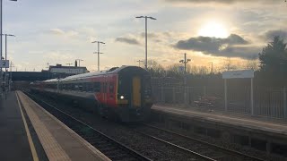 East Midlands Railway Regional Class 158770 and 158889 passing through Ilkeston Station 231223 [upl. by Specht430]