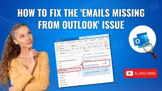 How to Fix the Emails Missing from Outlook Issue  Help Email Tales [upl. by Walcoff]