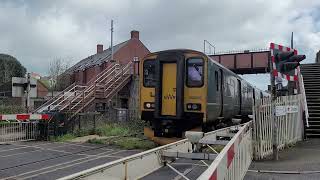 Crediton Level Crossing Devon [upl. by Starla671]