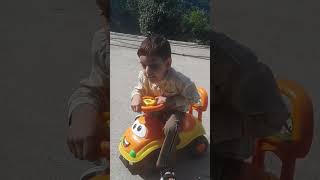 Main Nekla Gaddi laky song bollywood music vairalvideo cutebaby youtubeshorts [upl. by Isdnil]