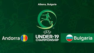 European Under19 Championship qualifying Andorra  Bulgaria [upl. by Zednanref]