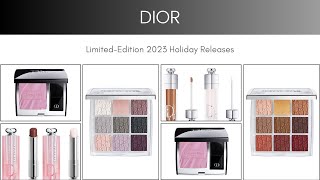 Dior Limited Edition Holiday 2023 Releases [upl. by Floridia]