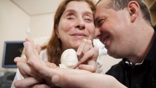 Blind Parents Become Emotional Feeling Unborn Child With 3DPrinted Sonogram [upl. by Layman]