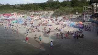 Plaża w Międzyzdrojach  Beach in Miedzyzdroje Poland [upl. by Maryly]