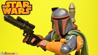 Boba Fett  Star Wars Toybox Action Figure Review  Disney Infinity Inspired [upl. by Araccat]