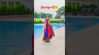 Savaria ✨ dance youtubeshorts bollywood navratri Neeti Mohan18 navratrispecial navratri2024 [upl. by Ahsienot]