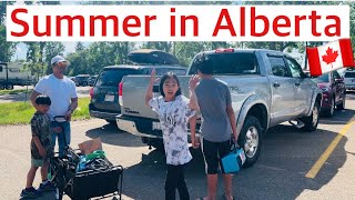 SUMMER IN ALBERTA a place to GO with your family  2hrsDrive from Calgary sarah buyucan [upl. by Erait308]