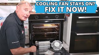 Oven Cooling Fan Motor Runs Continuously How to Test amp Replace Beko Oven Cooling Fans [upl. by Lehplar]