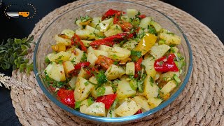 Salade de Pommes de Terre Aux herbes Fraîche Recette facile et rapide [upl. by Yerac]